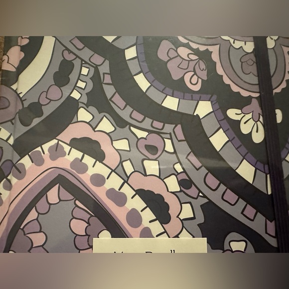 Vera Bradley Dotted Journal Deep Night Paisley Bullet Grid 184 Pages 8.25 X 5.8” - Picture 7 of 11